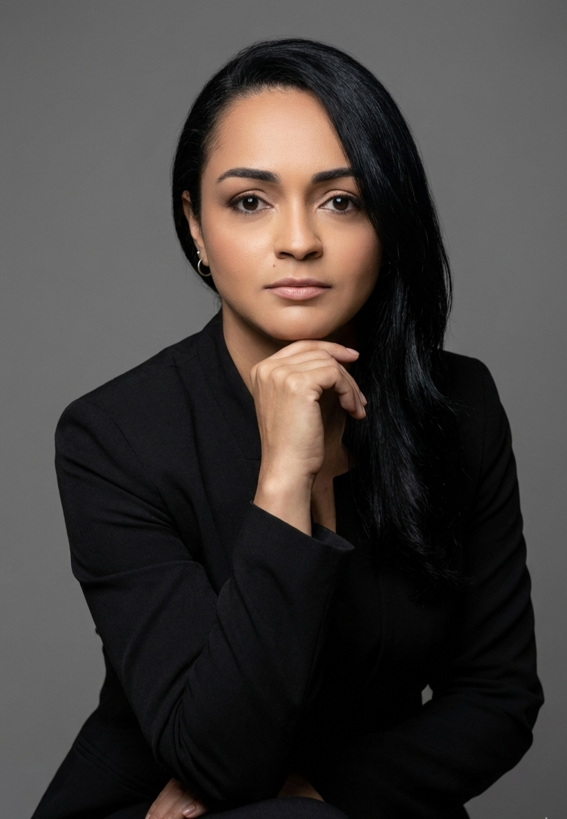 Retrato profissional de Cíntia Gomes Leite